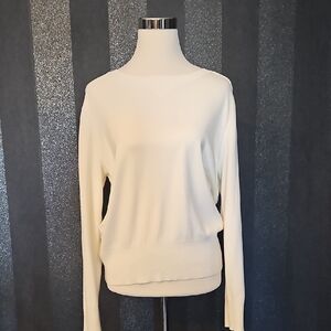 Banana republic gently used Elegant White Sweater
